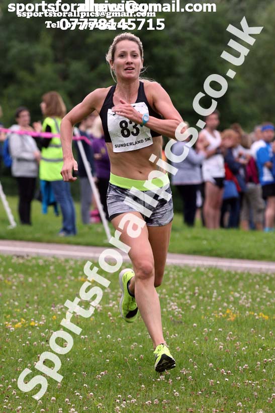 Womens Sunderland 5k Road Race (Northern and North Eastern Champs). Photo: David T. Hewitson/Sports for All Pics